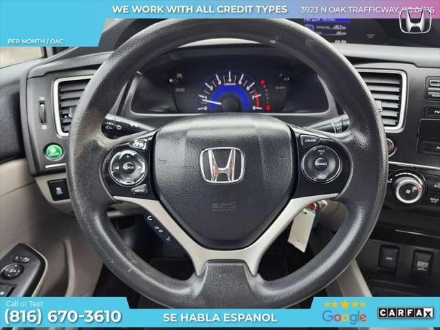 used 2014 Honda Civic car, priced at $10,900