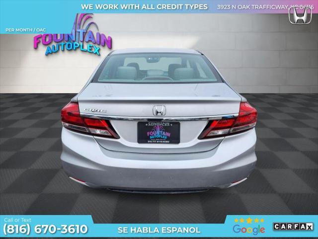 used 2014 Honda Civic car, priced at $10,900