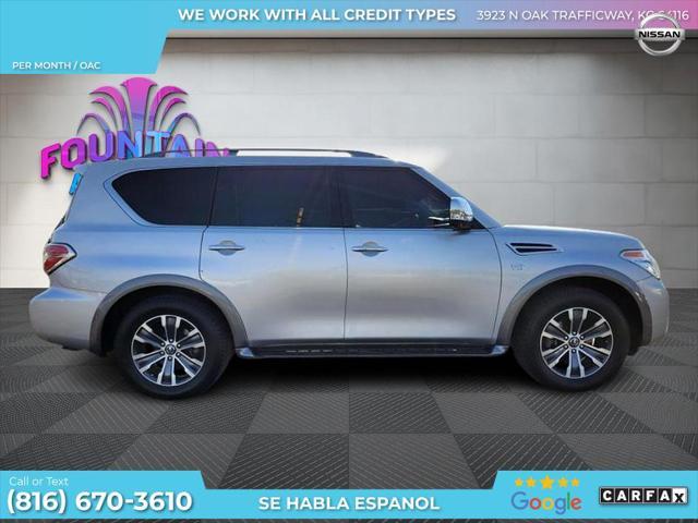 used 2019 Nissan Armada car, priced at $25,250