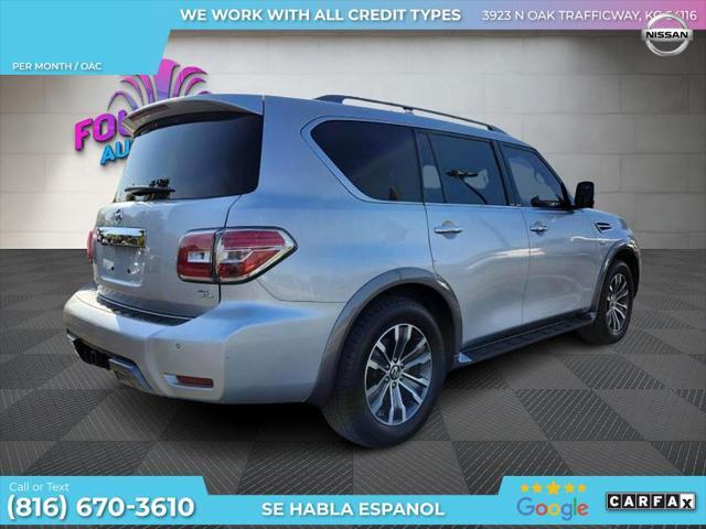 used 2019 Nissan Armada car, priced at $25,250