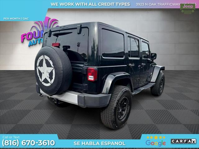 used 2015 Jeep Wrangler Unlimited car, priced at $17,900