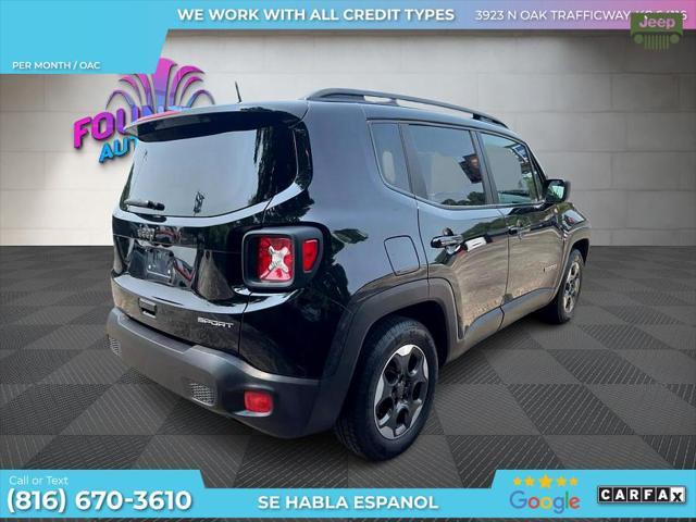 used 2018 Jeep Renegade car, priced at $9,950