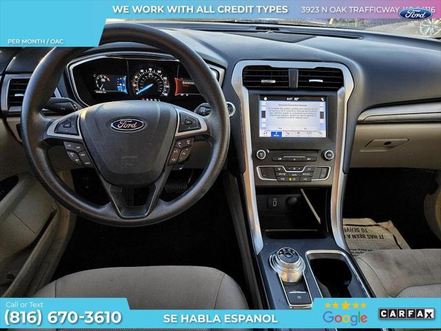 used 2017 Ford Fusion car, priced at $12,450