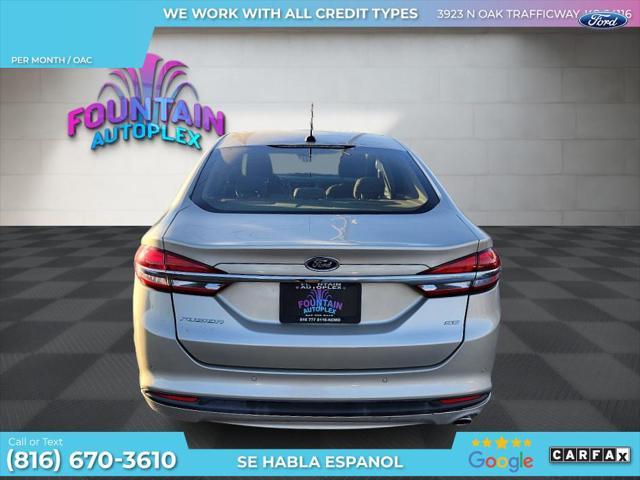 used 2017 Ford Fusion car, priced at $12,450