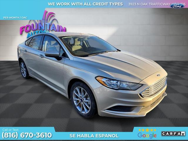 used 2017 Ford Fusion car, priced at $12,450