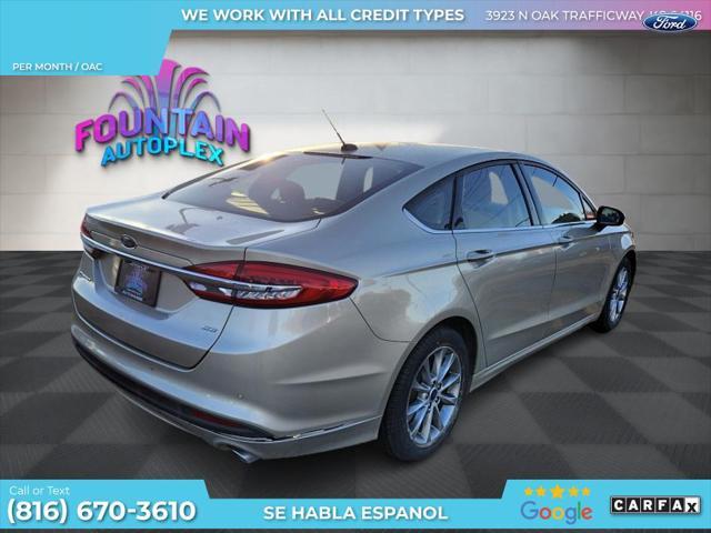 used 2017 Ford Fusion car, priced at $12,450