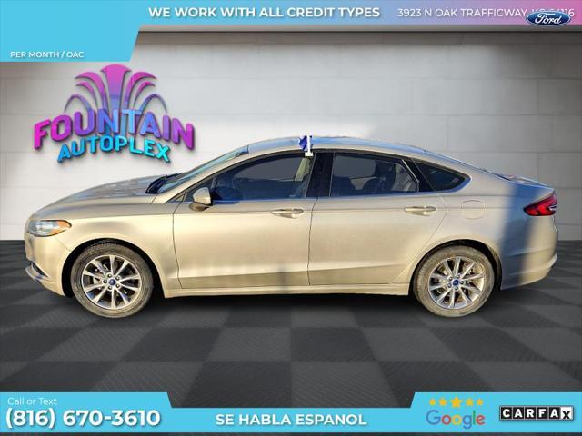 used 2017 Ford Fusion car, priced at $12,450