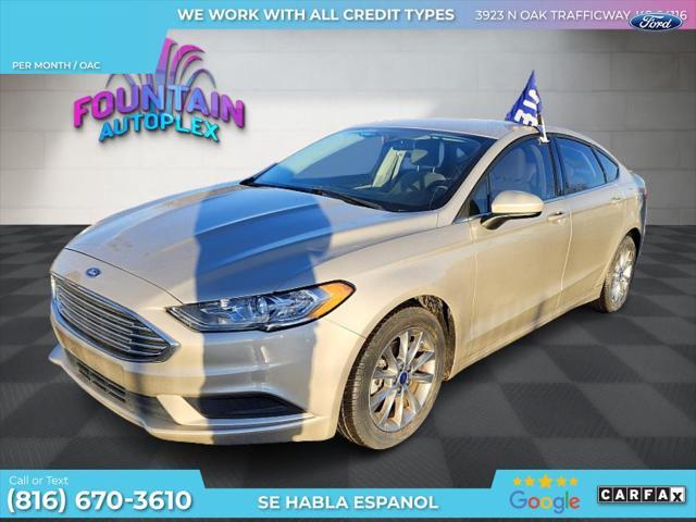 used 2017 Ford Fusion car, priced at $12,450