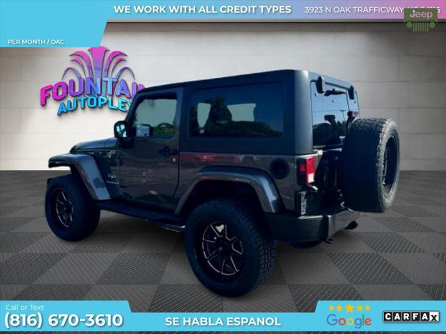 used 2016 Jeep Wrangler car, priced at $17,950