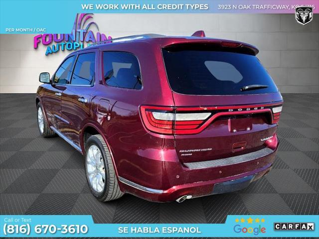 used 2017 Dodge Durango car, priced at $16,650