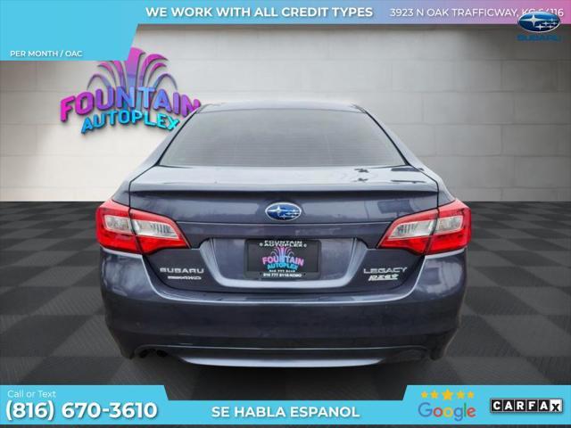 used 2017 Subaru Legacy car, priced at $12,900