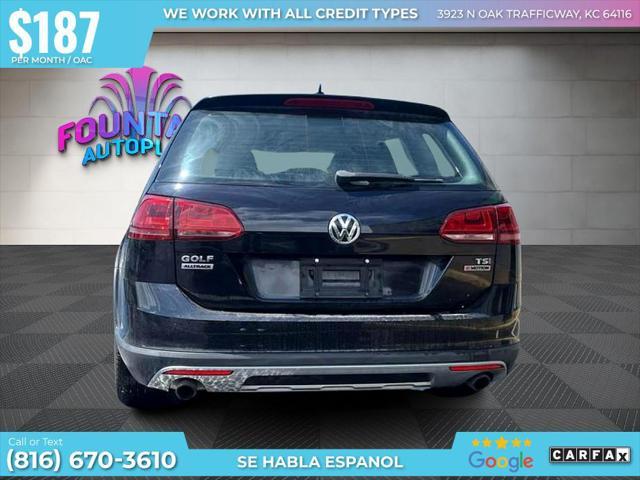 used 2017 Volkswagen Golf Alltrack car, priced at $12,950