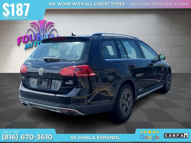 used 2017 Volkswagen Golf Alltrack car, priced at $12,950