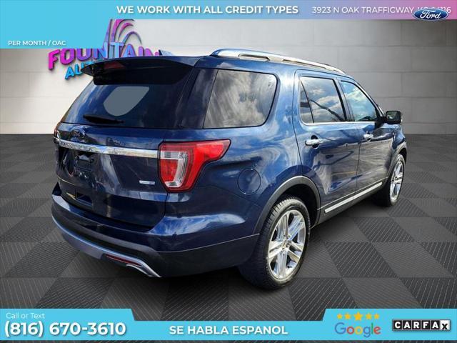 used 2017 Ford Explorer car, priced at $21,500