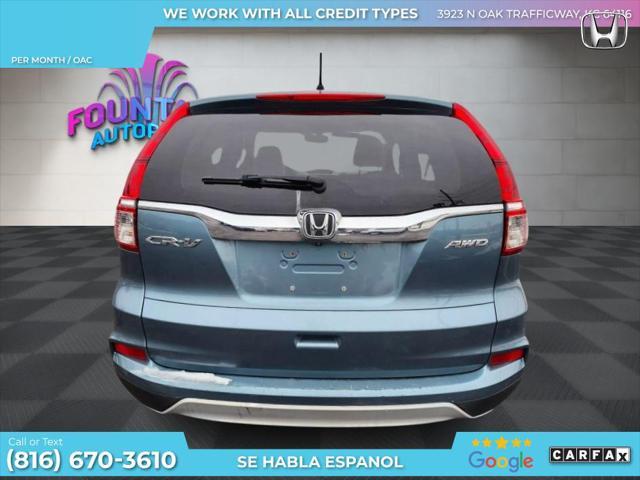 used 2015 Honda CR-V car, priced at $14,500