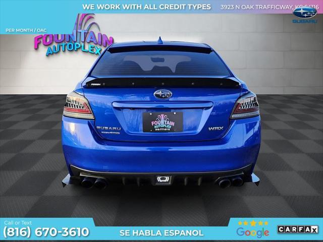 used 2018 Subaru WRX car, priced at $20,900