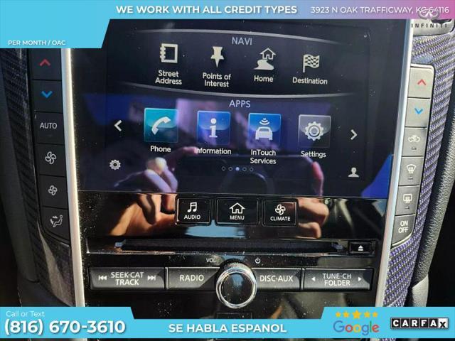 used 2017 INFINITI Q60 car, priced at $24,900