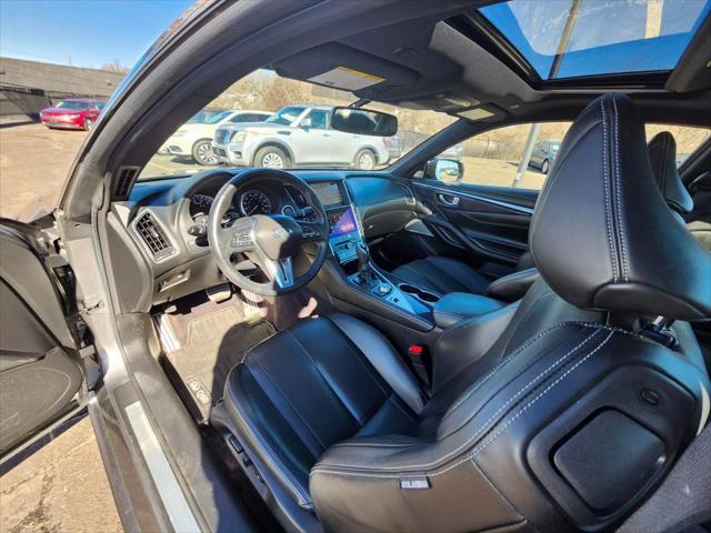 used 2017 INFINITI Q60 car, priced at $21,900
