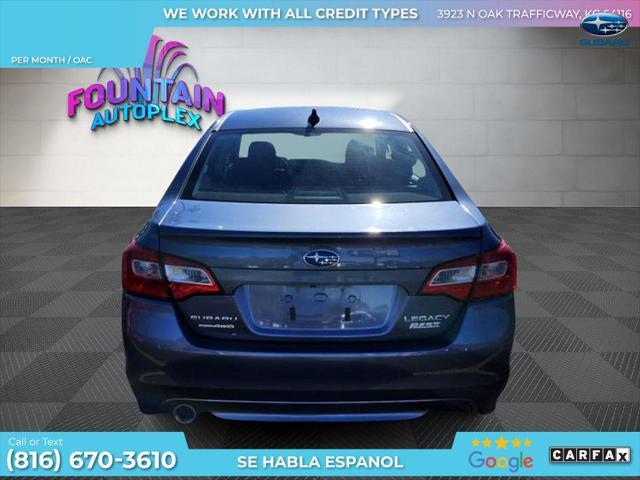 used 2016 Subaru Legacy car, priced at $13,500