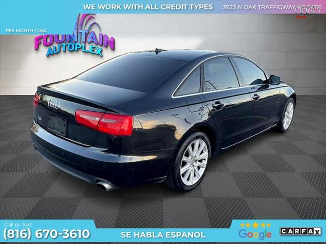 used 2014 Audi A6 car, priced at $12,950