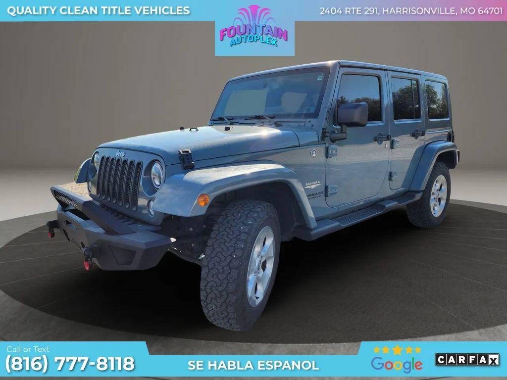 used 2014 Jeep Wrangler Unlimited car, priced at $16,950