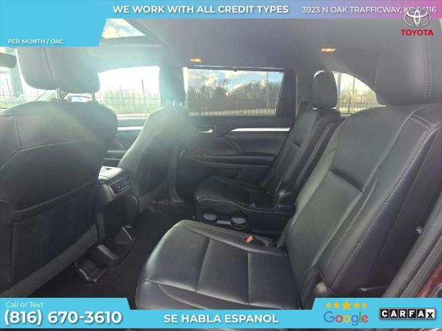 used 2019 Toyota Highlander car, priced at $27,950