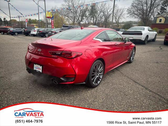 used 2017 INFINITI Q60 car, priced at $30,900