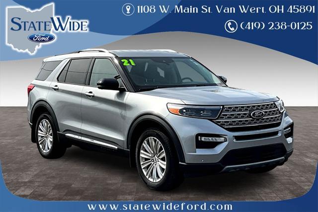 used 2021 Ford Explorer car, priced at $24,996