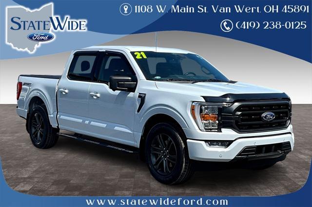 used 2021 Ford F-150 car, priced at $34,995