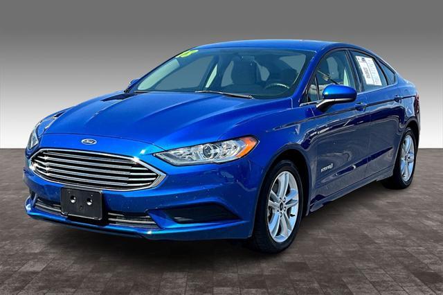 used 2018 Ford Fusion Hybrid car, priced at $13,500