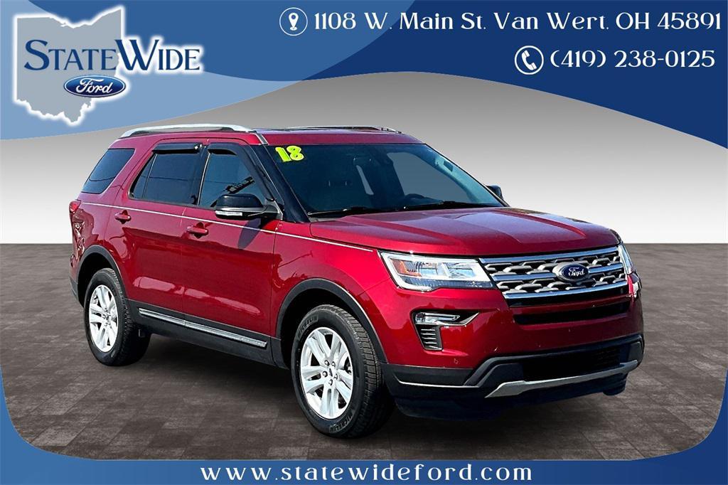 used 2018 Ford Explorer car, priced at $18,275