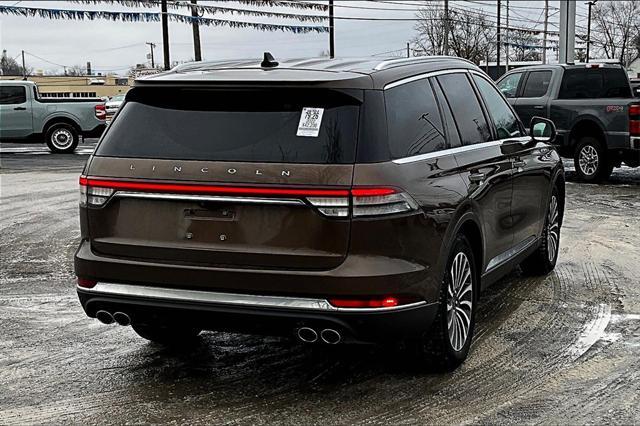 used 2022 Lincoln Aviator car, priced at $45,012