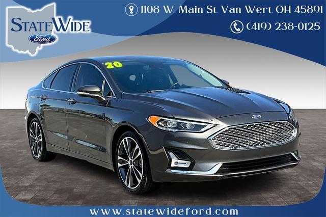used 2020 Ford Fusion car, priced at $16,215