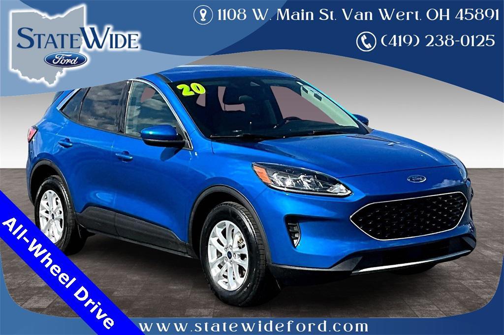 used 2020 Ford Escape car, priced at $14,578