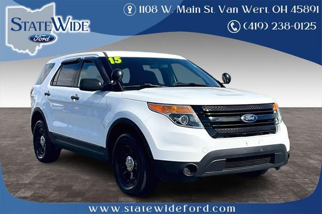 used 2015 Ford Utility Police Interceptor car, priced at $15,999