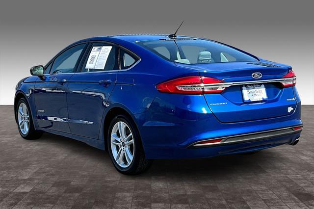 used 2018 Ford Fusion Hybrid car, priced at $13,000