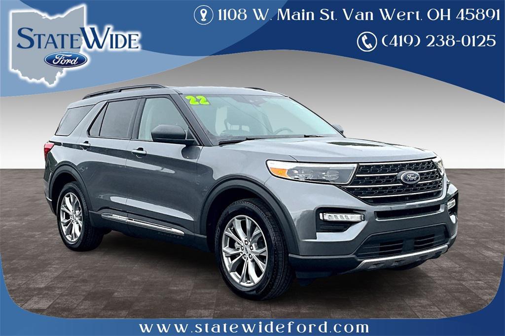 used 2022 Ford Explorer car, priced at $31,014