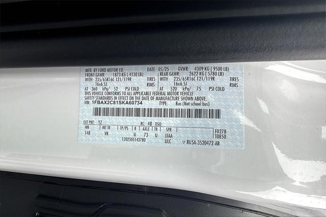 new 2025 Ford Transit-350 car, priced at $59,955