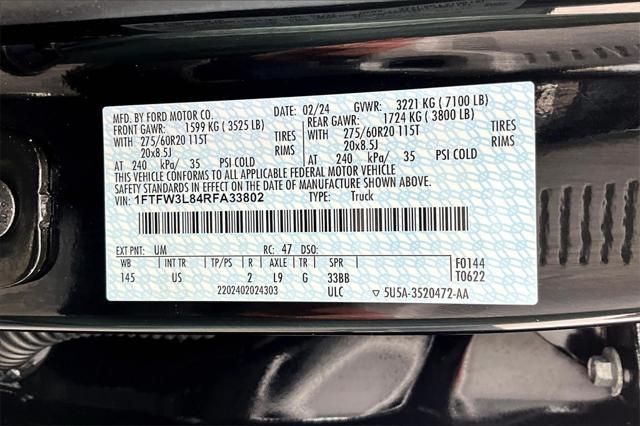 new 2024 Ford F-150 car, priced at $51,627