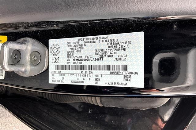 used 2022 Ford Escape car, priced at $22,611