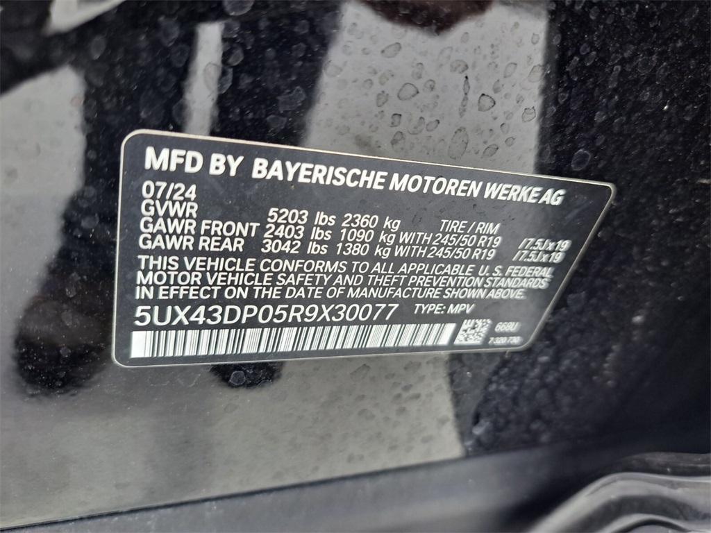 used 2024 BMW X3 car, priced at $46,995