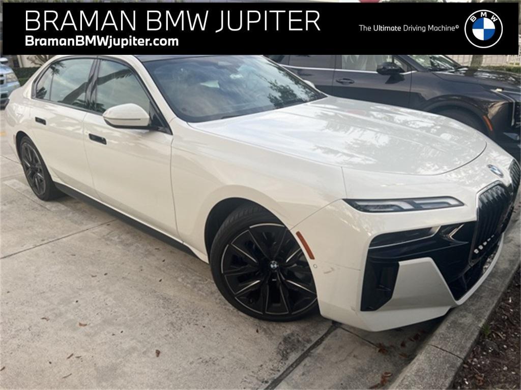 used 2023 BMW 740 car, priced at $67,995