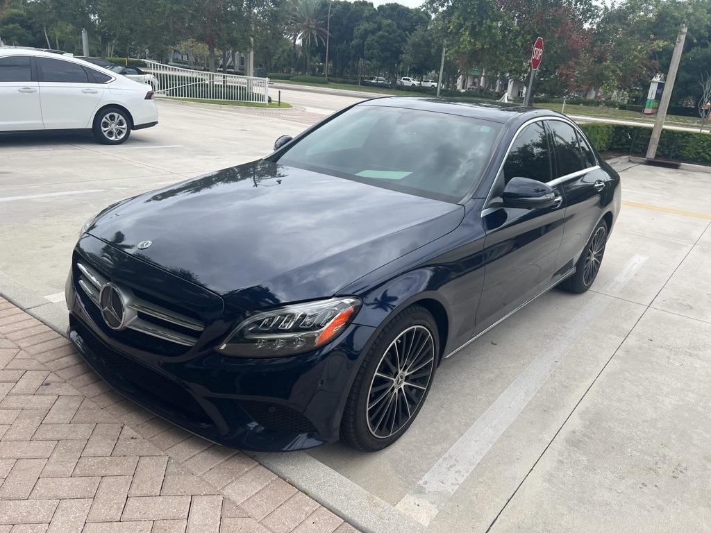 used 2021 Mercedes-Benz C-Class car, priced at $26,995