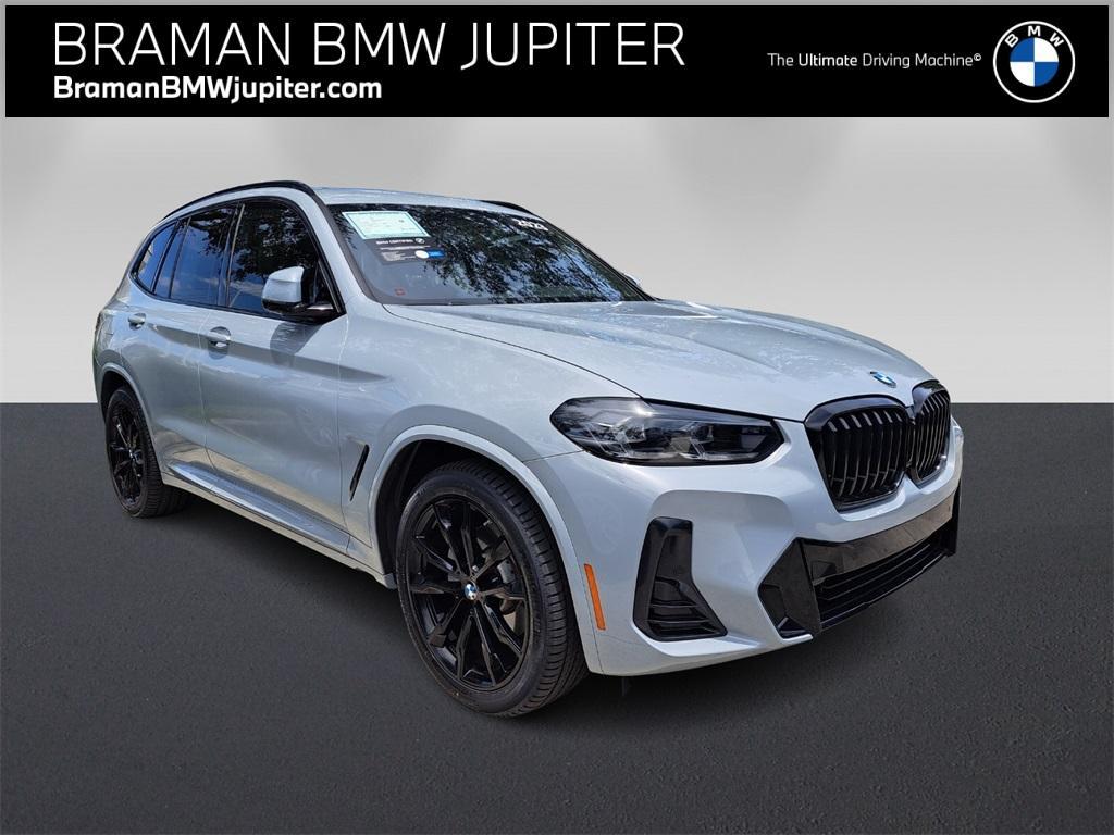 used 2023 BMW X3 car, priced at $39,594