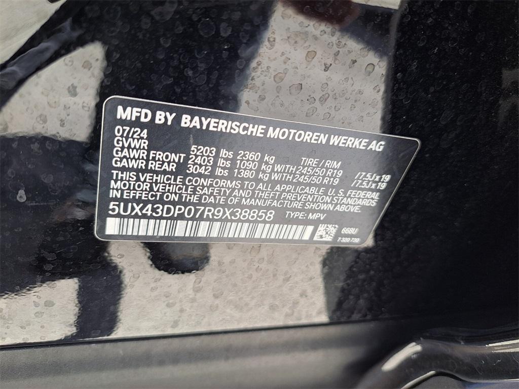 used 2024 BMW X3 car, priced at $44,549