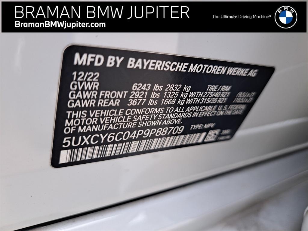 used 2023 BMW X6 car, priced at $55,965