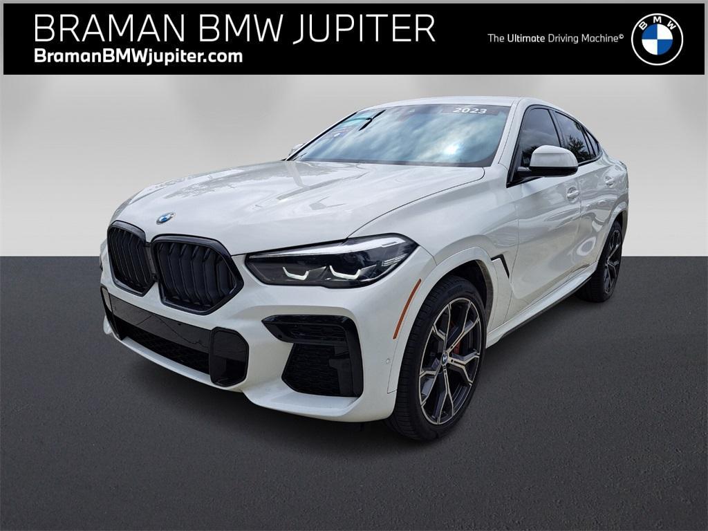 used 2023 BMW X6 car, priced at $55,965