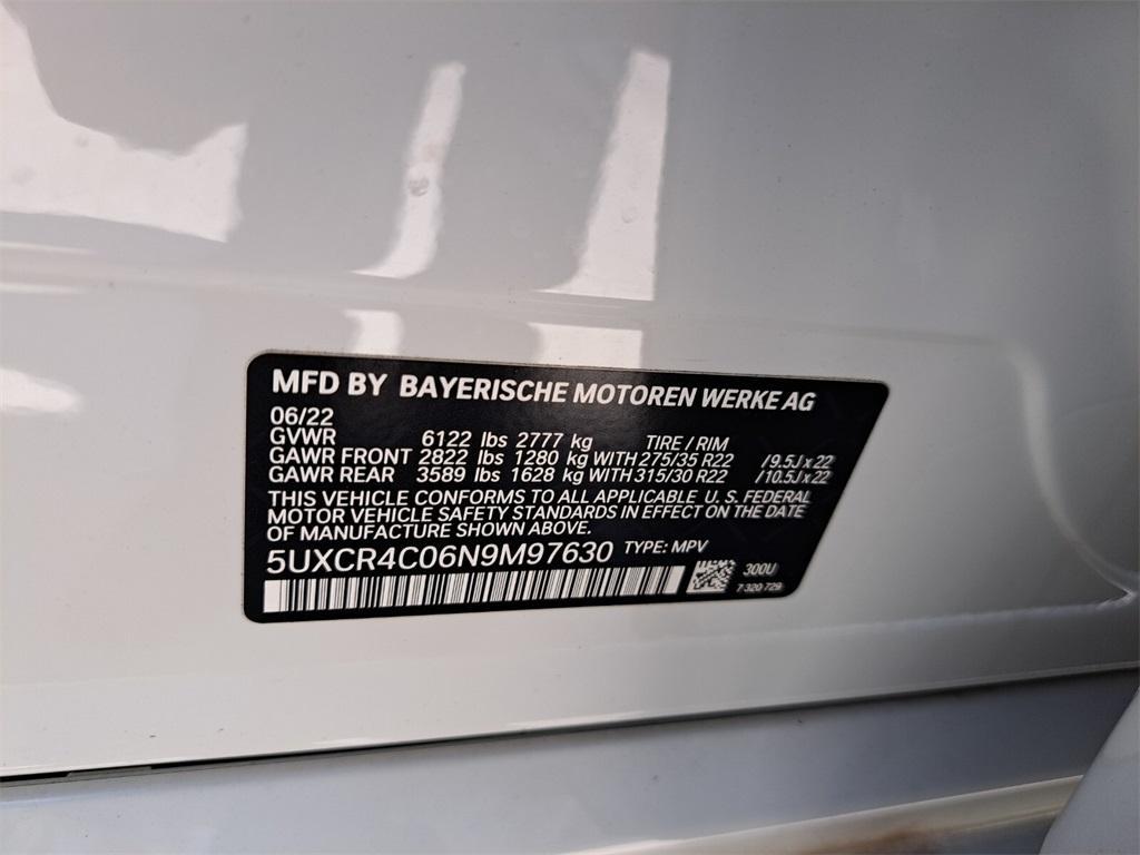 used 2022 BMW X5 car, priced at $47,874