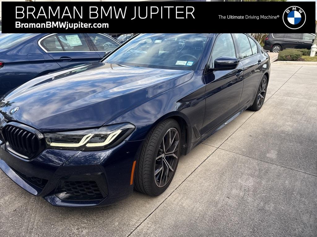 used 2022 BMW M550 car, priced at $59,995