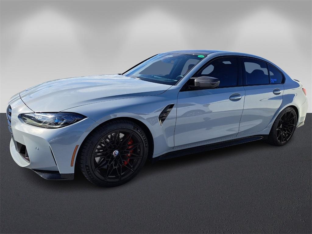 used 2023 BMW M3 car, priced at $85,995